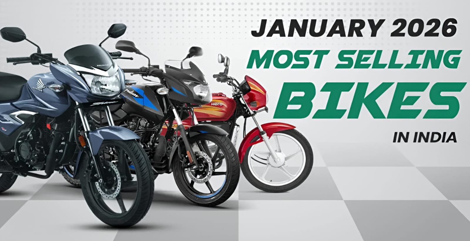 Top 10 Best-Selling Two-Wheeler Brands in India (January 2026)