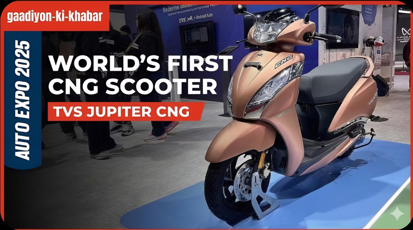 TVS Jupiter CNG: Revolutionizing the Indian Commuter Segment
