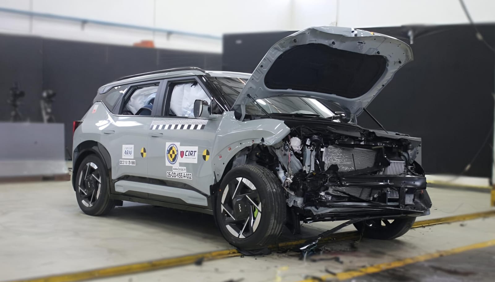New Kia Seltos Achieves 5 Stars In Bharat NCAP Crash Tests