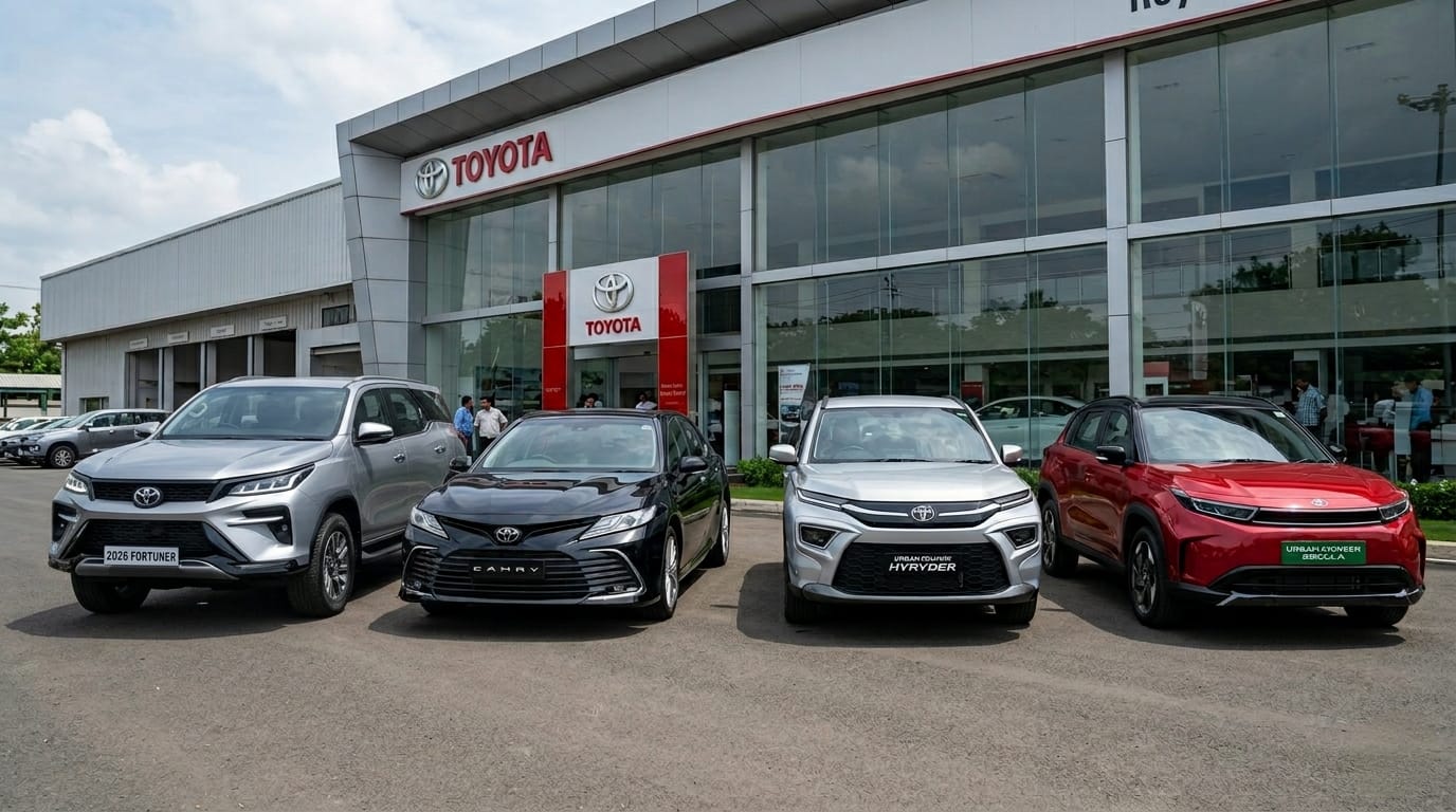 Toyota’s Big Plan: 4 New Cars Likely to Launch by Next Year