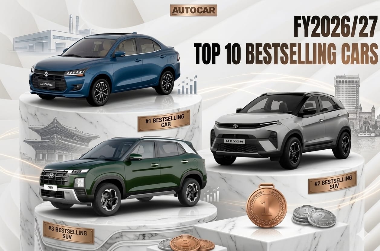 India’s 10 Best-Selling SUVs of FY26: Nexon, Creta, and Punch Lead the Pack