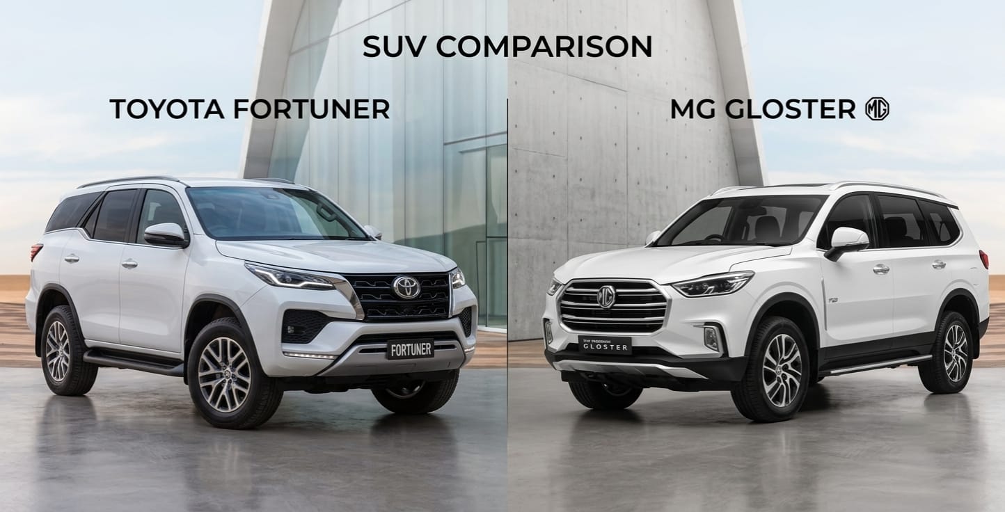 Toyota Fortuner 2026 vs MG Gloster 2026